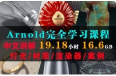 max一枝花 C4D+Arnold中文教程