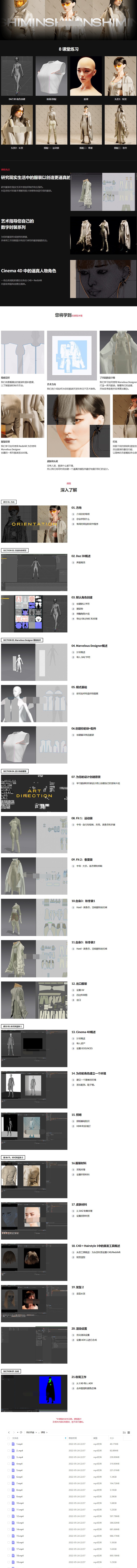 Coloso教程 MD+C4D+RS创建未来时装设计