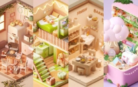 niaoniao第23期C4D+OC渲染2023年2月结课