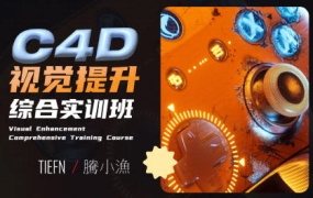 腾小渔C4D视觉提升综合实训班2023年