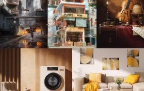 乙方C4D进阶OC渲染电商场景课程合集