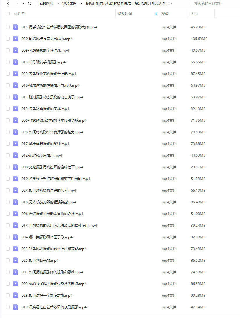 杨晓利拥有大师级的摄影思维:搞定相机手机无人机