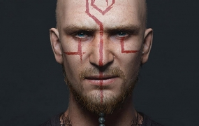 超写实角色《剑圣》全流程实战教学【老课画质不错有素材】