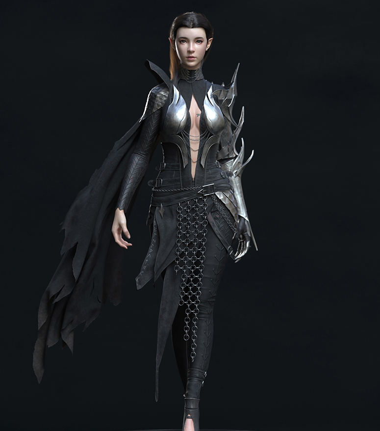 《暗影刺客》高精度流程制作教程