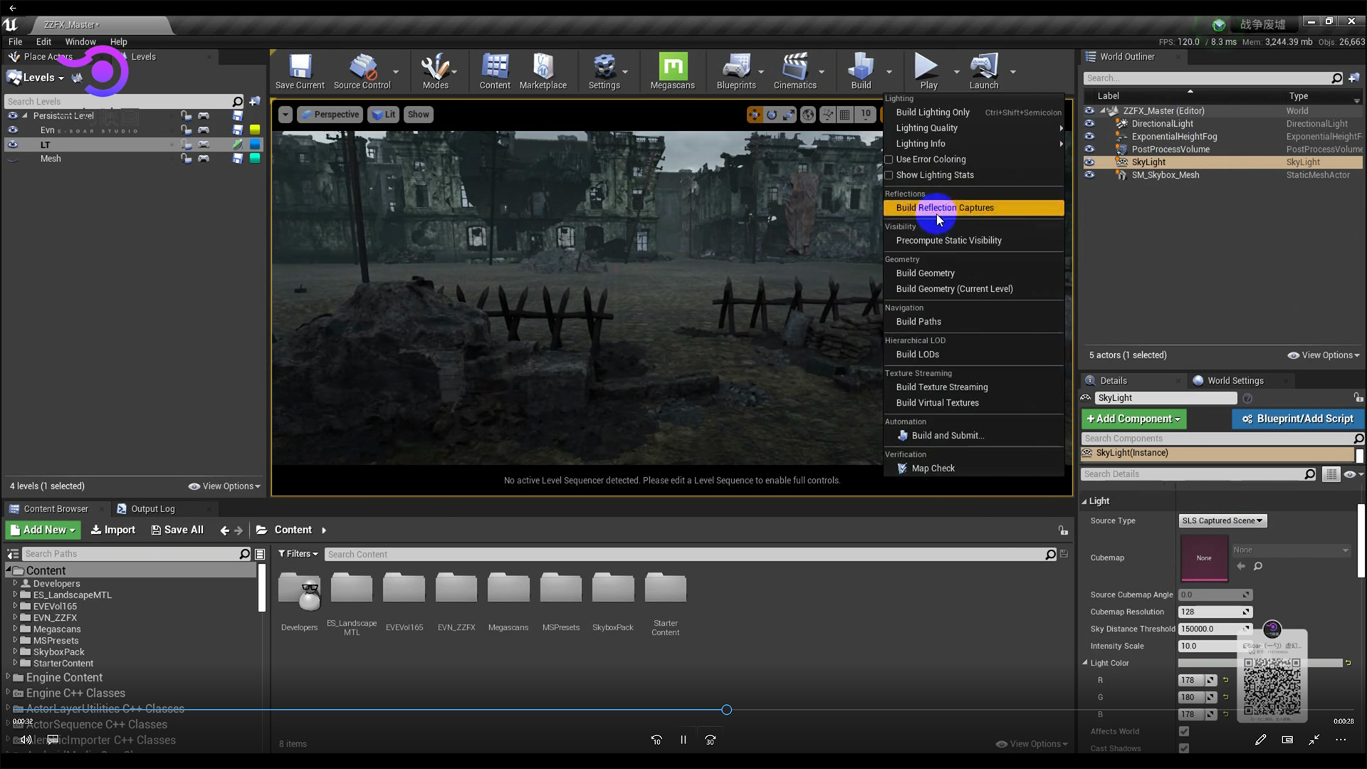 UE4电影级《八佰》战地风场景制作教程