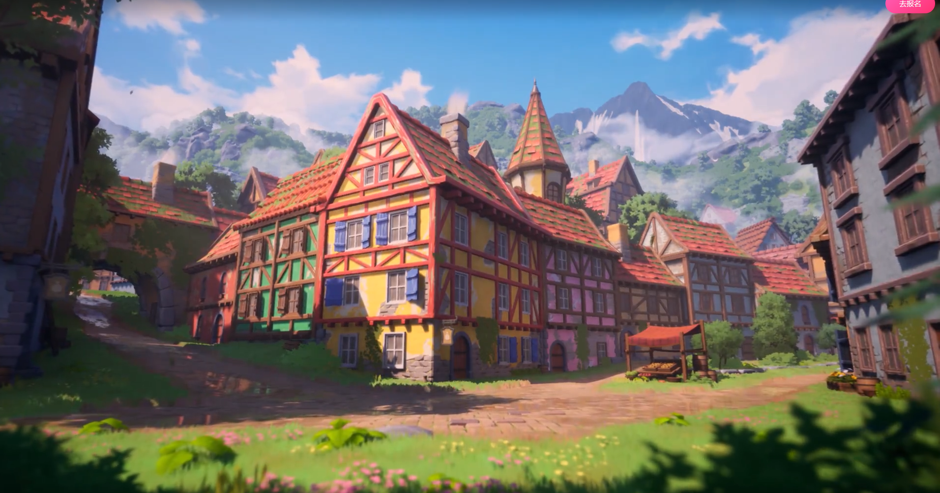 魔灯游戏场景风格化班