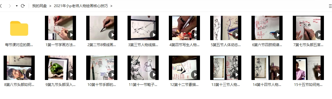小p老师人物绘画核心技巧2021年