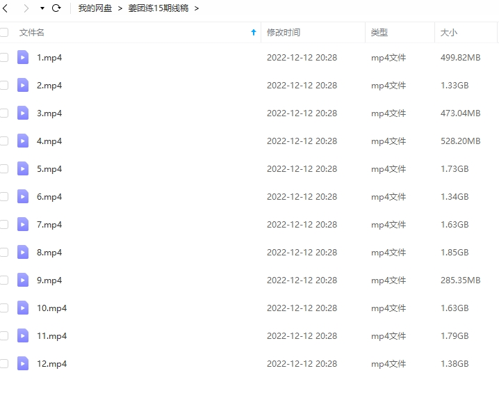 姜一哥老师15期线稿速写团练教程