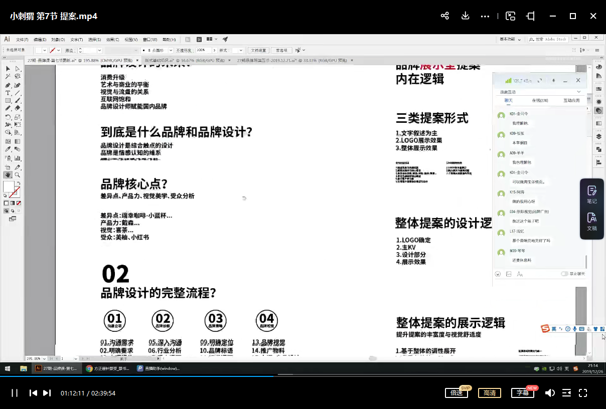 胡晓波27期vi品牌设计班logo设计教程