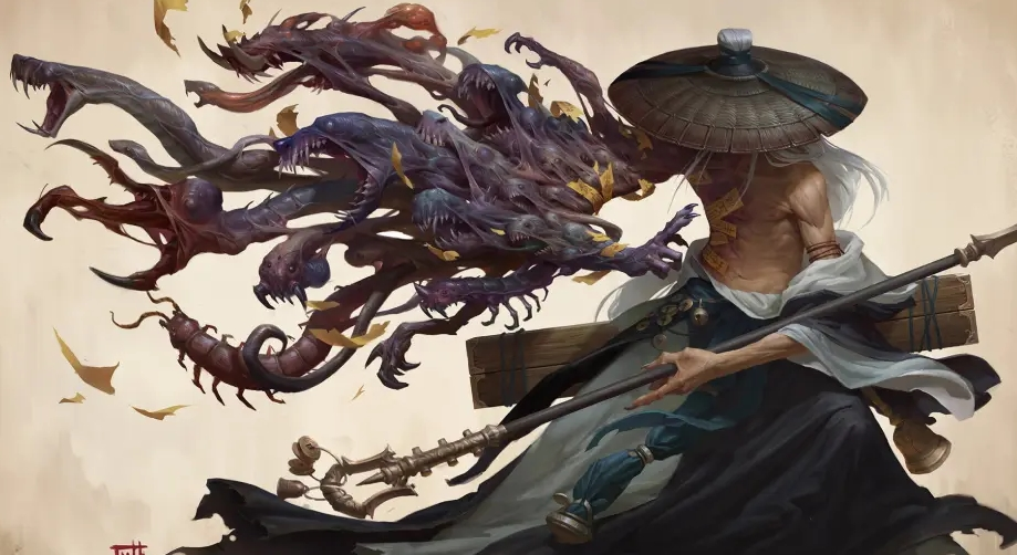 画学反应 牙爷欧美风游戏角色概念设计与风格化变形2019年11月