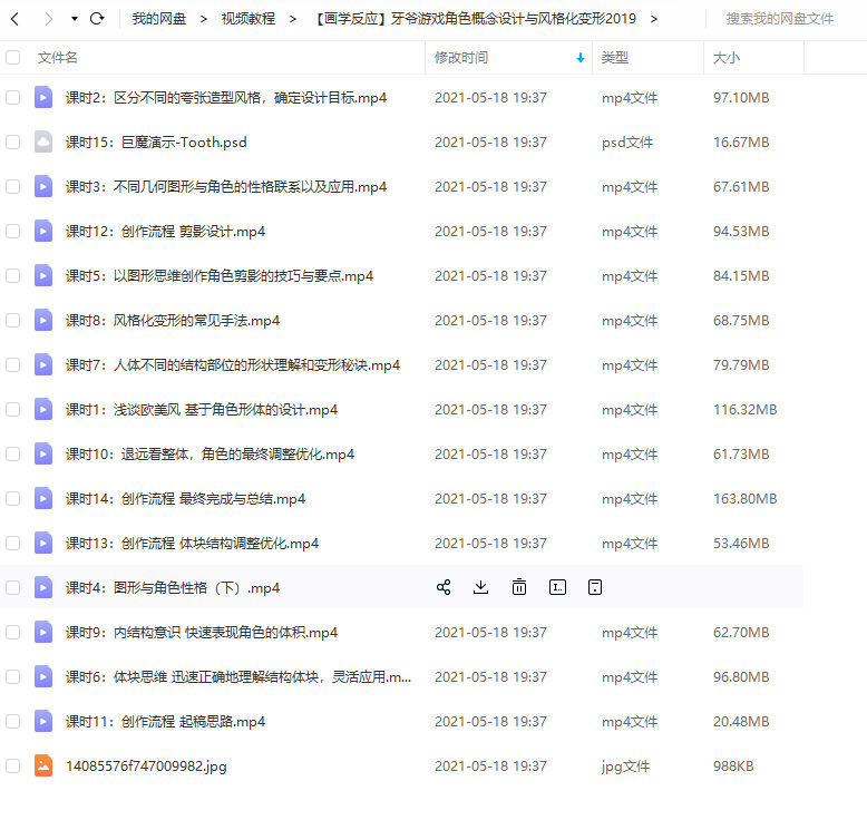 画学反应 牙爷欧美风游戏角色概念设计与风格化变形2019年11月