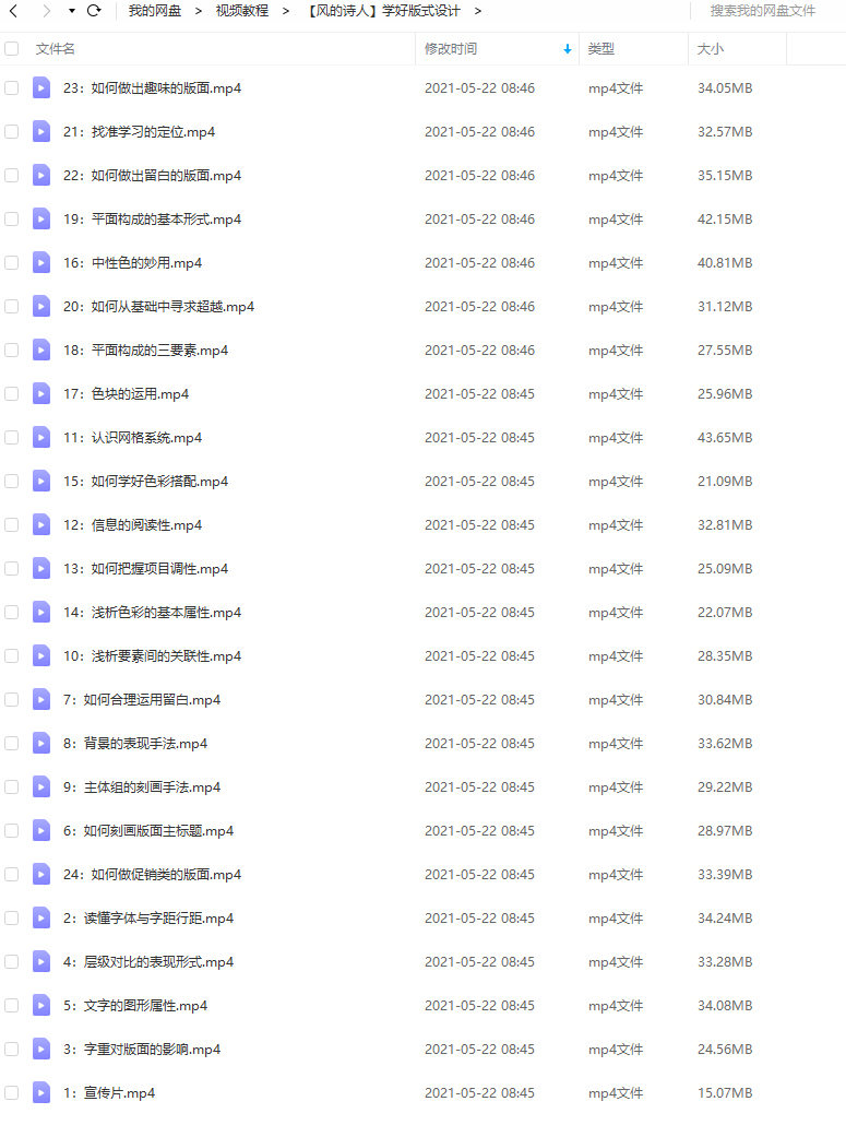 【风的诗人】快速学好版式设计