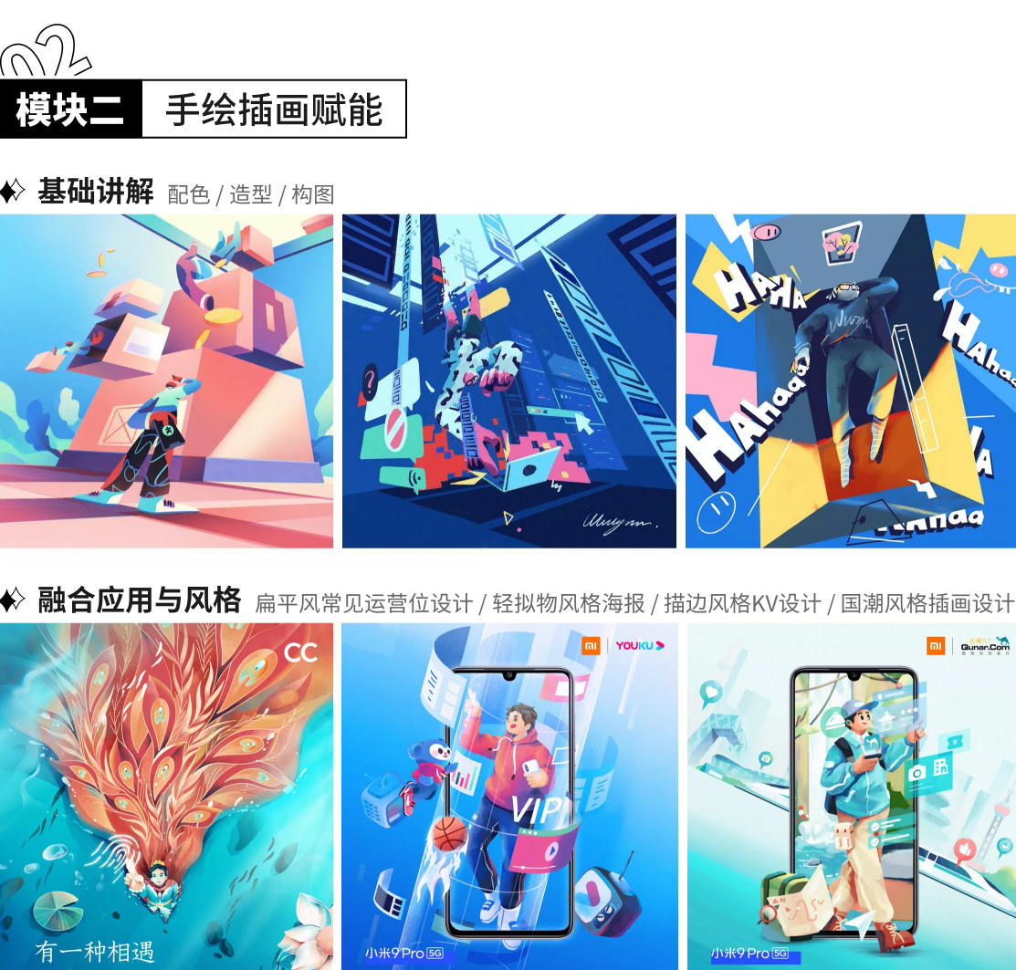乌云男青年视觉技法全能班2021年5月结课艾琦杨成林