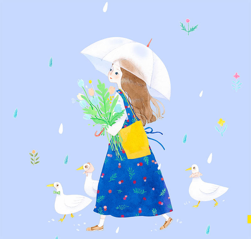 那仁 水彩团练2020