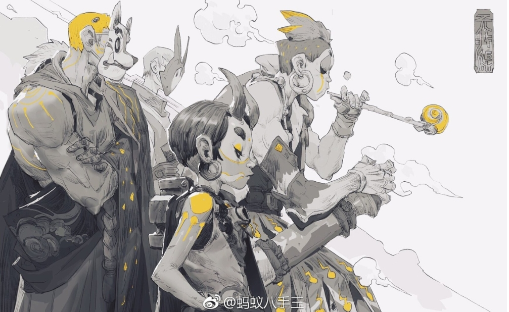 蚂蚁八手王一期 道具球+平设+素体 2020