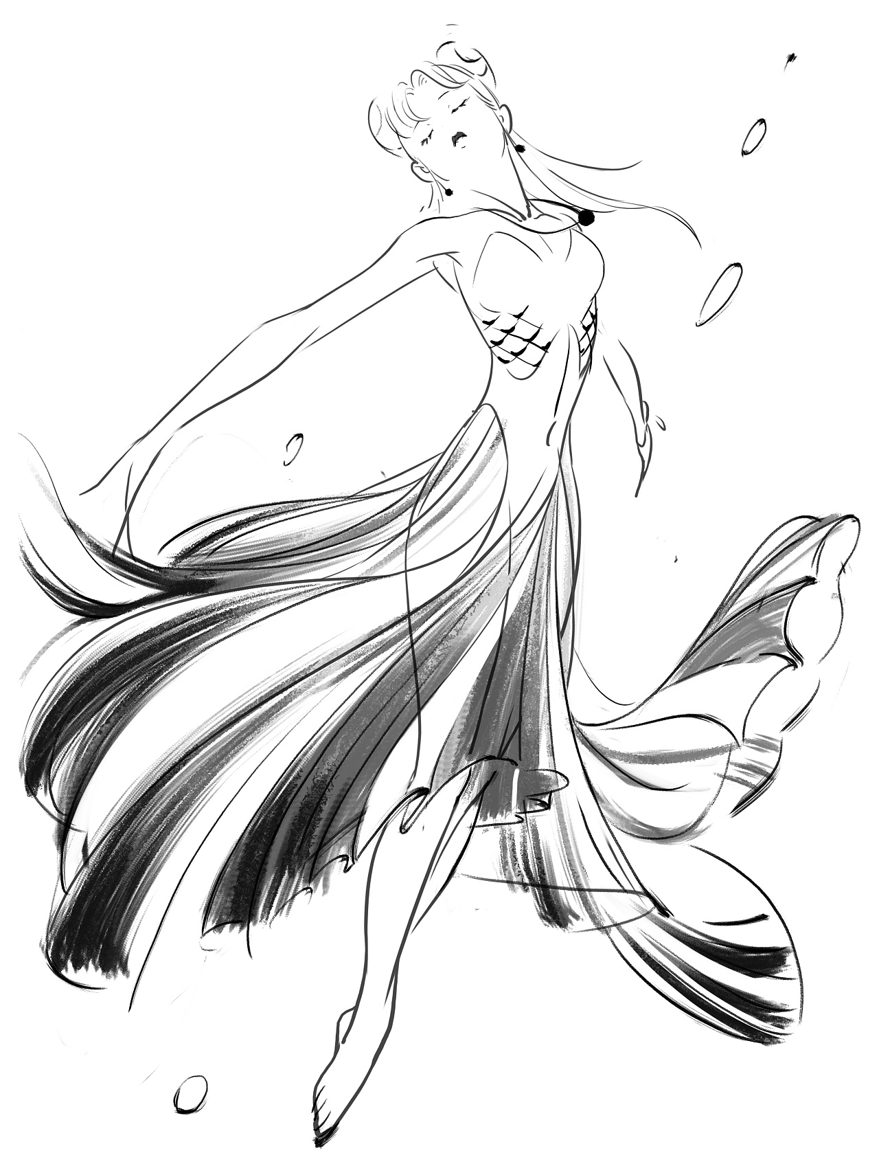 画画的春哥人体四门合集