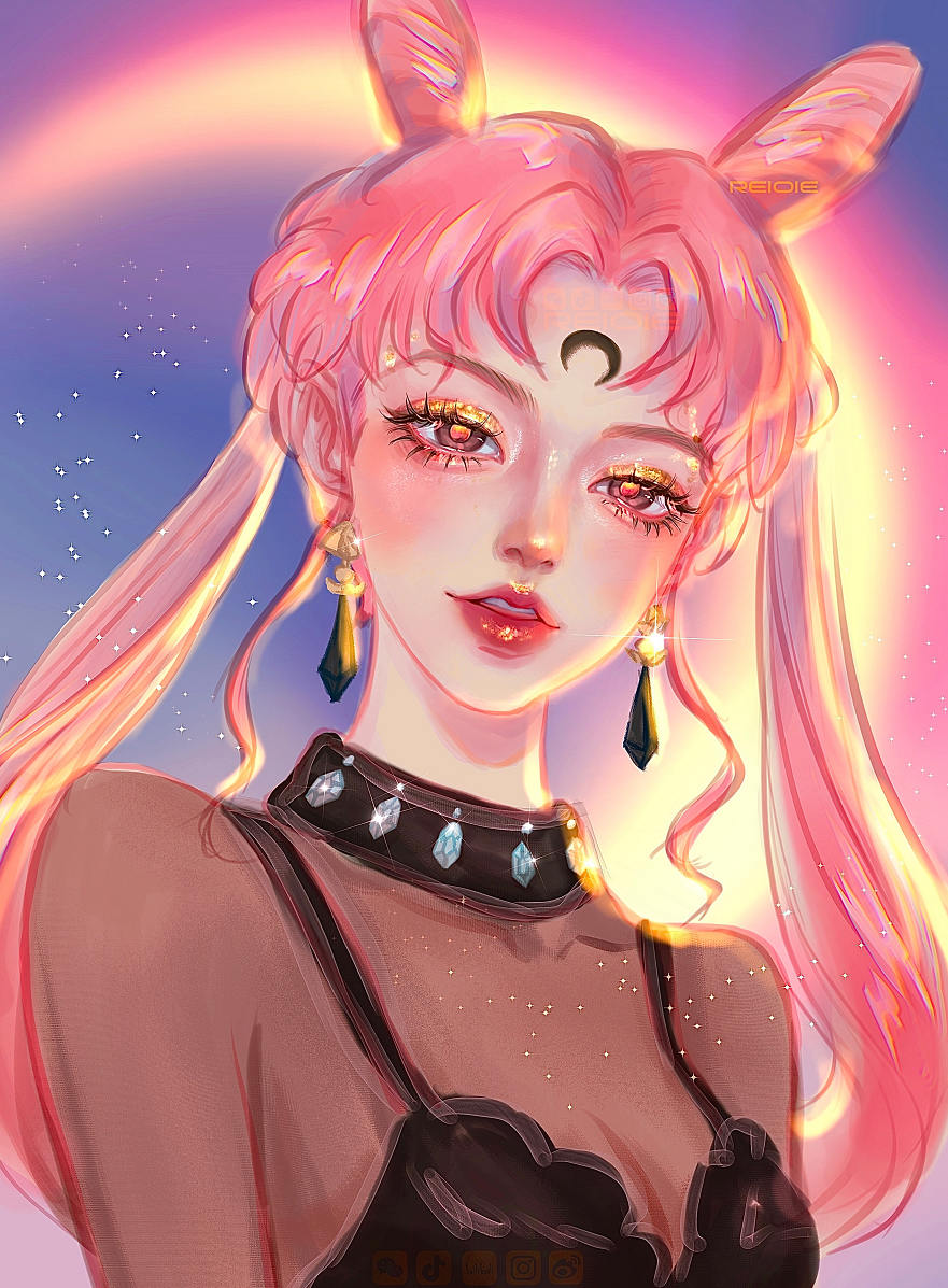 霓虹慕斯ipad头像插画课2020年11月已完结