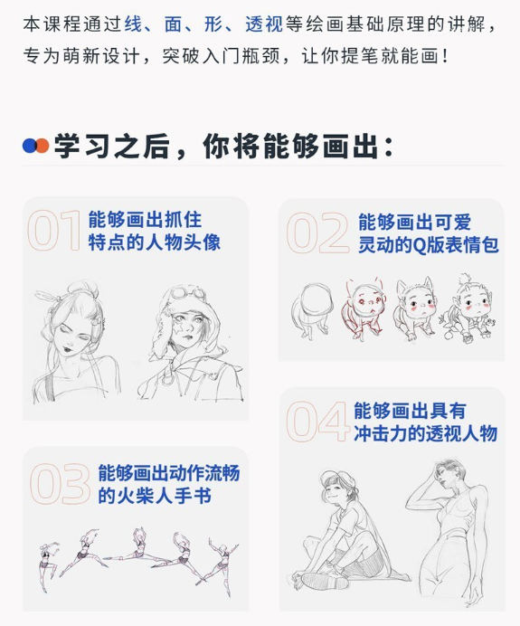 画画的春哥人体绘画入门修炼2021