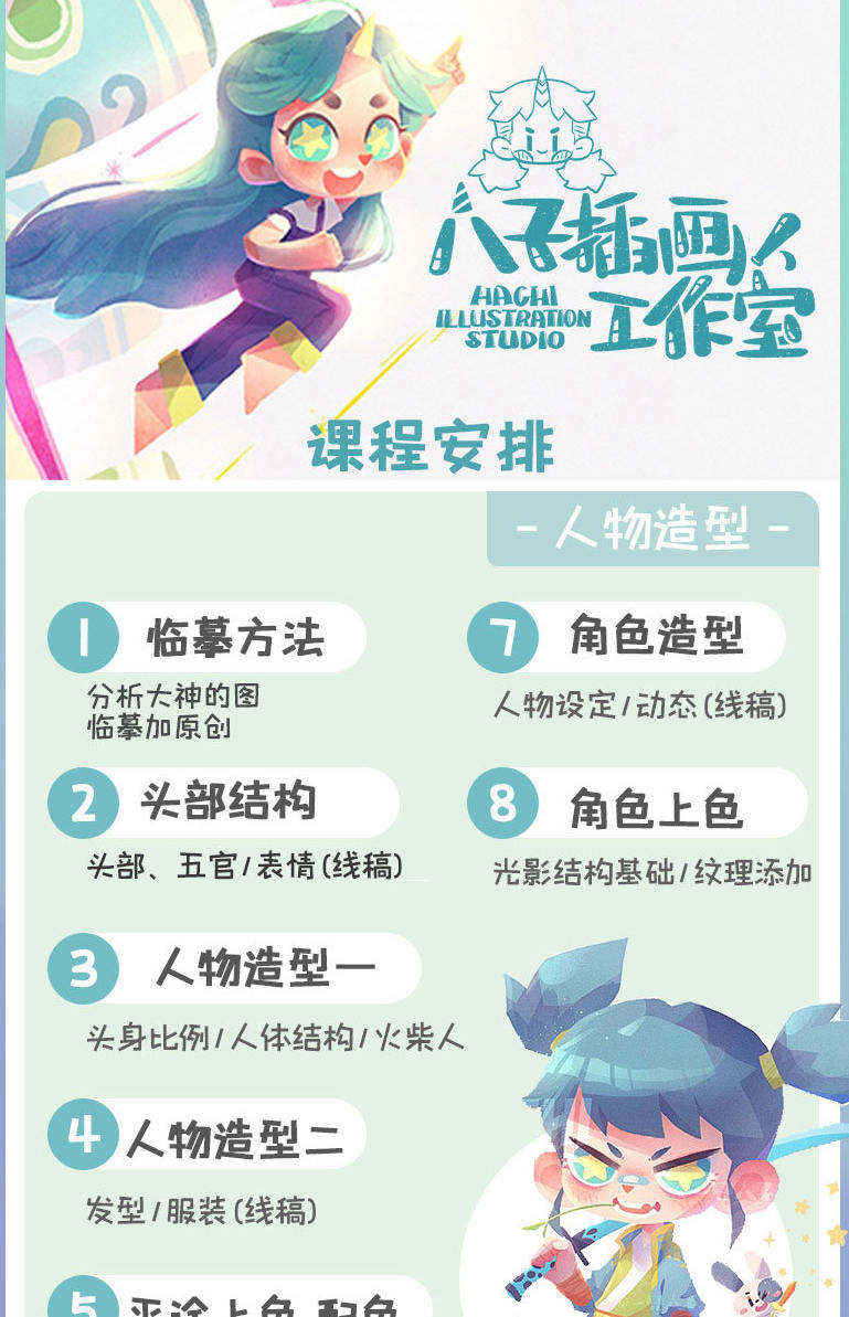 一只八子ipad儿童插画课2020年