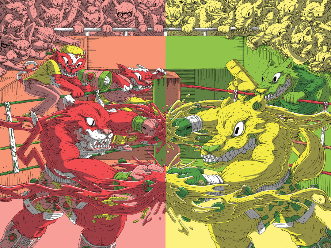 潮流插画设计实战班张亚奇李晓前2020年11月结课