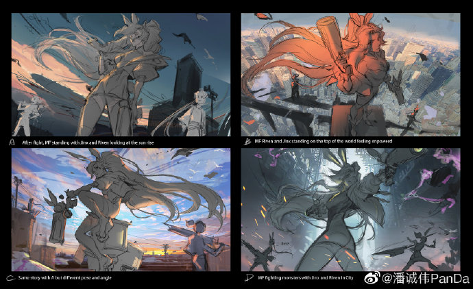 潘大潘诚伟panda CG商业插画精品网络班 2020