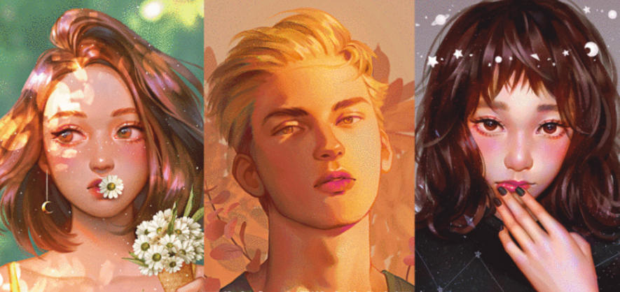 Domestika 用Photoshop制作数字幻想肖像