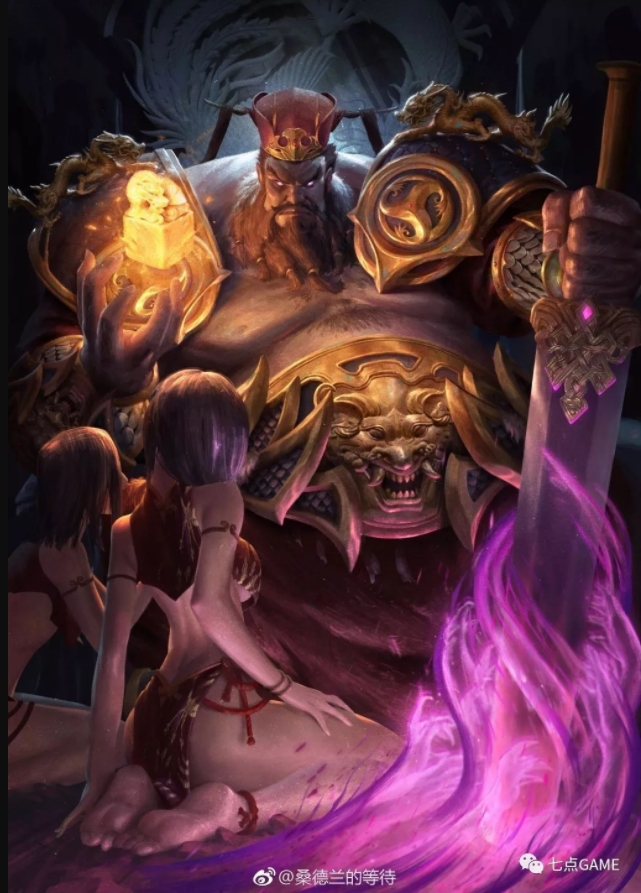 王者荣耀插画师 桑德兰的等待插画教程1+2期