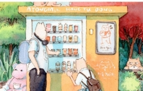 阿童木旅行插画系统课2022年钢笔淡彩