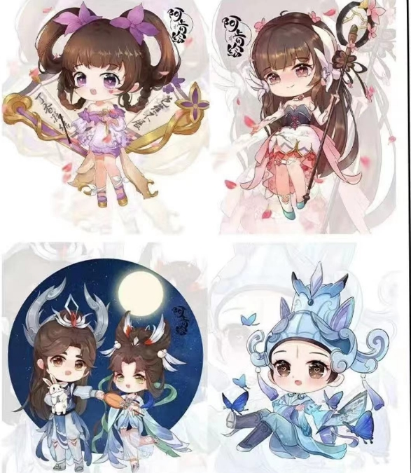 阿肯绘 零基础Q版漫画训练营