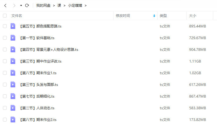 小定噗噗可爱Q版人物创作2022年(高清画质无素材)