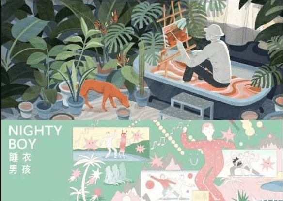 小鹫清新系风格漫画