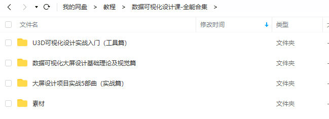 数据可视化设计课 全能合集2020