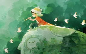 青时PS水彩插画系统课