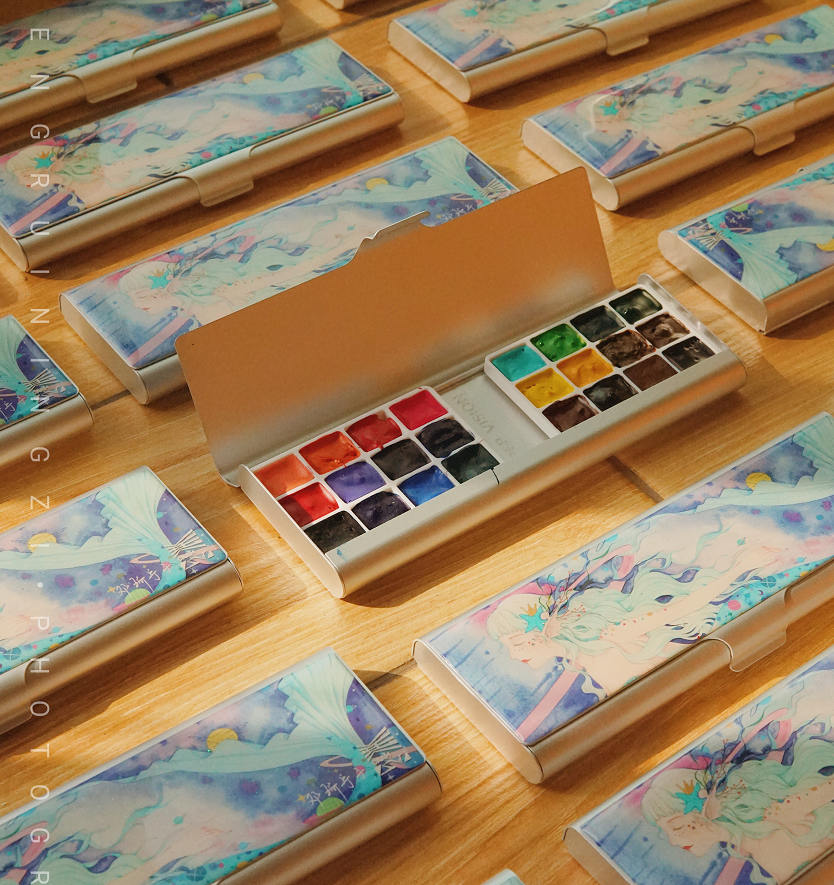 邓瑞宁子 水彩团练第四期2020