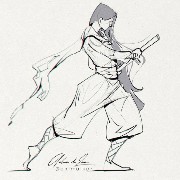 Aalma do Luar 7 个月的绘画挑战