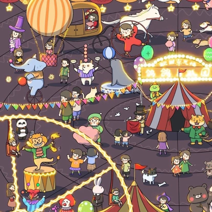 阿妹艺术马戏团的乌鸭法式插画基础+进阶班