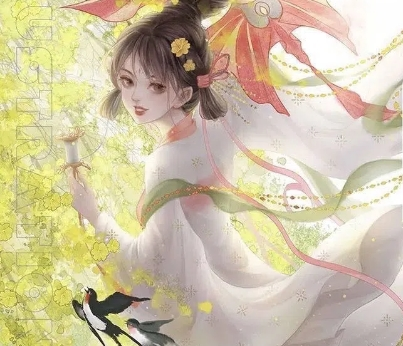 珊子古风水墨插画系统课