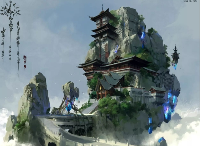 洛克猴杜震CG场景原画设计视频教程