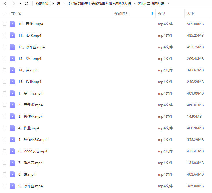 亚麻的部屋2022头像基础+进阶
