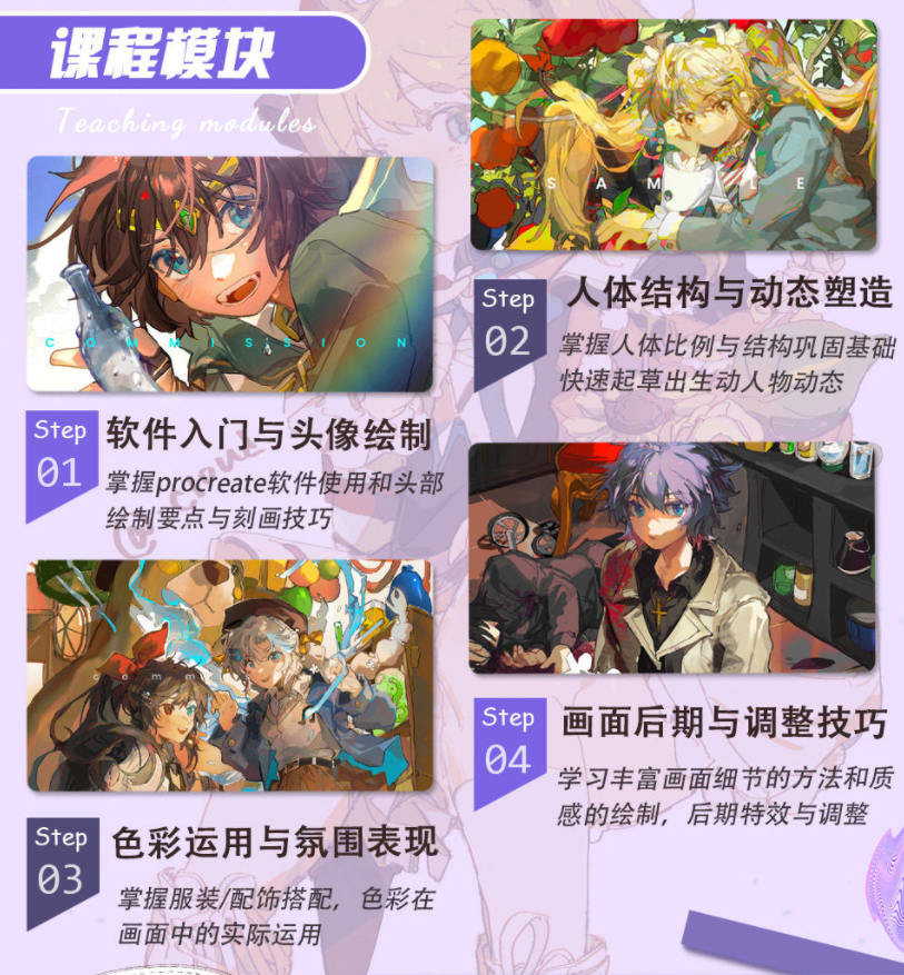 一条Procreate人物插画基础第2期 2022