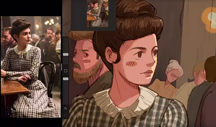 王小翘人物团练第2期ipad插画课2022年