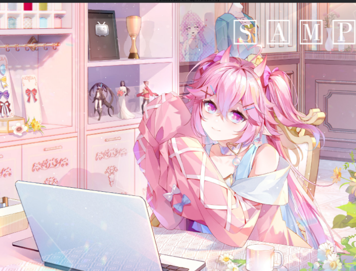 若木生华麦茶喵日系插画基础到提升
