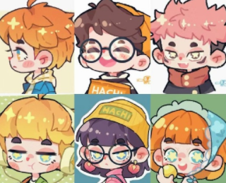 一只八子2022原创卡通头像课