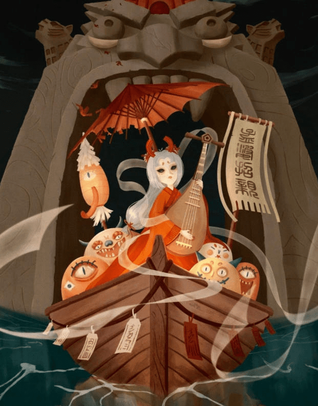 蓝贵莲蓝子云插画训练营2021年4月结课