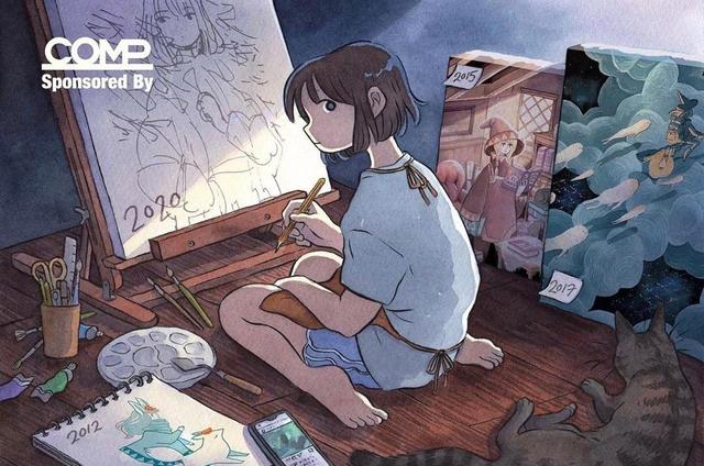 芬兰插画大师?Heikala水彩教程