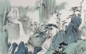 一朵云山水绘画2023年