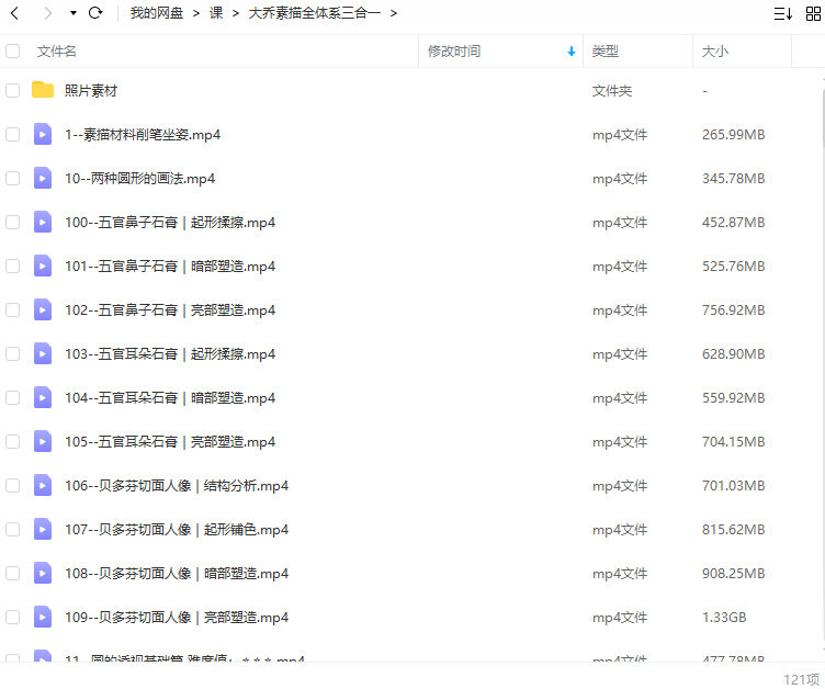 大乔素描全体系三合一几何静物石膏像