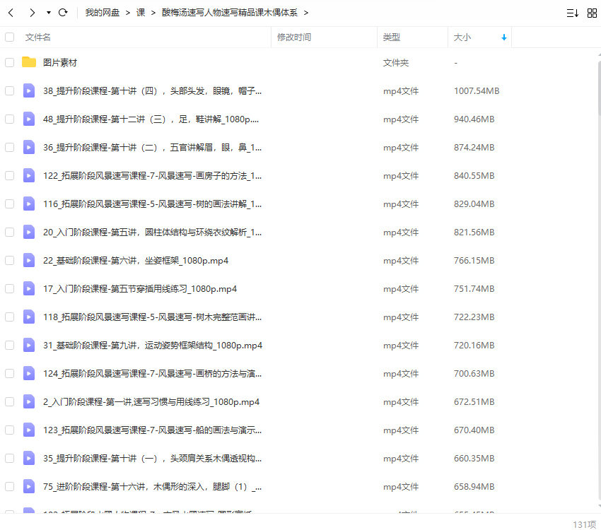 酸梅汤速写人物速写精品课2022年