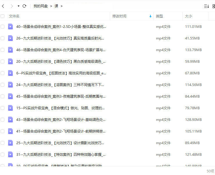 光影魔方商业PS后期课进阶班
