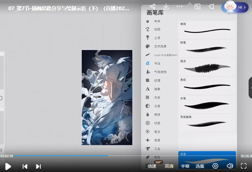 Gluttonipad精美日系少女插画班2023年